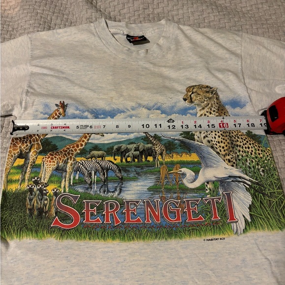 Vintage Busch Gardens Tampa Bay, Florida Senegeti Double Sided AOP Size M - Picture 4 of 6